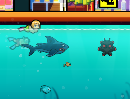 Angry Shark Online 🔥 Play online